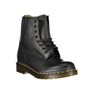 Schwarzer Polyester-Knöchelschuh