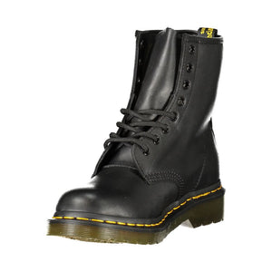 Schwarzer Polyester-Knöchelschuh