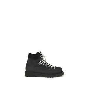 Schwarze Kalbshaut Bos Taurus Schnürstiefel