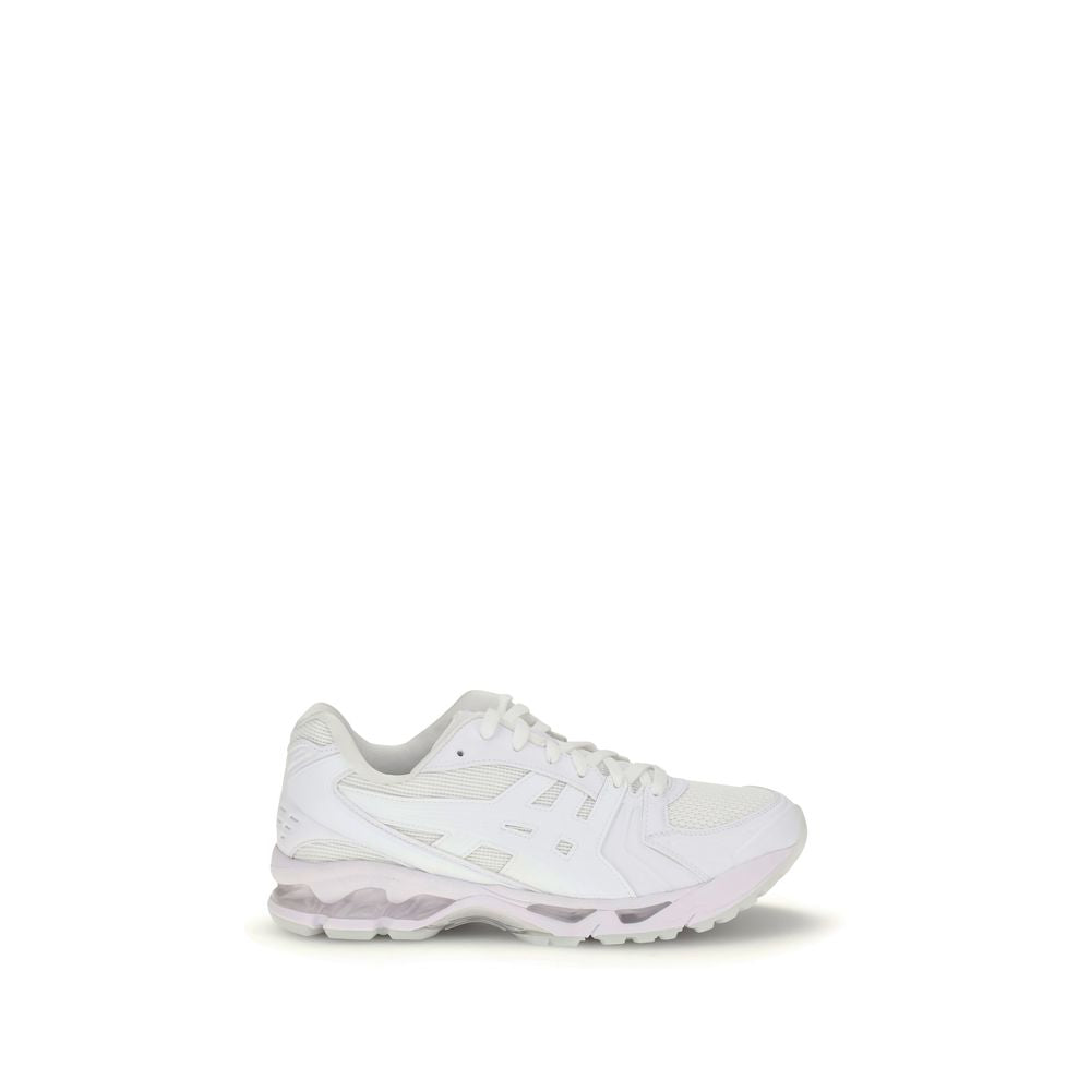 Weiße Polyamid-Sportschuhe von Comme des Garcons X Asics