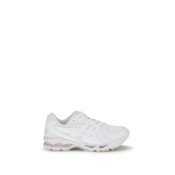 Weiße Polyamid-Sportschuhe von Comme des Garcons X Asics
