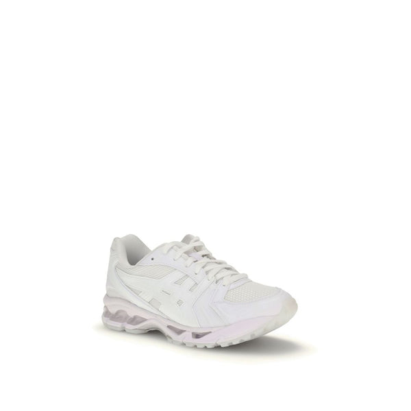 Weiße Polyamid-Sportschuhe von Comme des Garcons X Asics