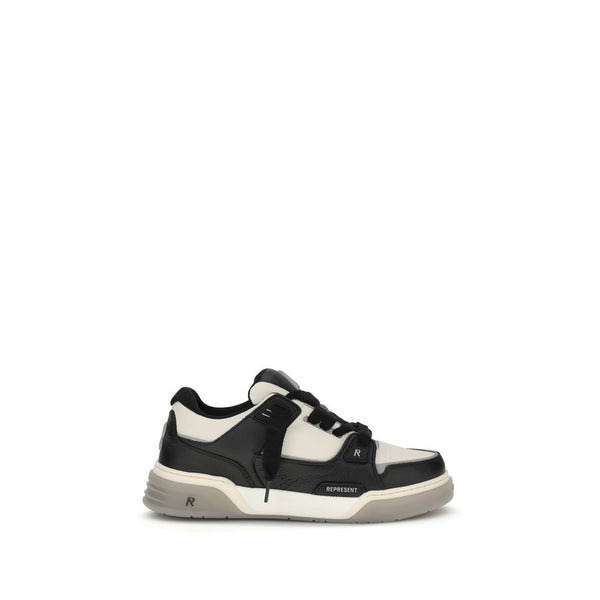 Bunte Sneaker aus Kalbshaut Bos Taurus