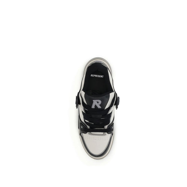 Bunte Sneaker aus Kalbshaut Bos Taurus