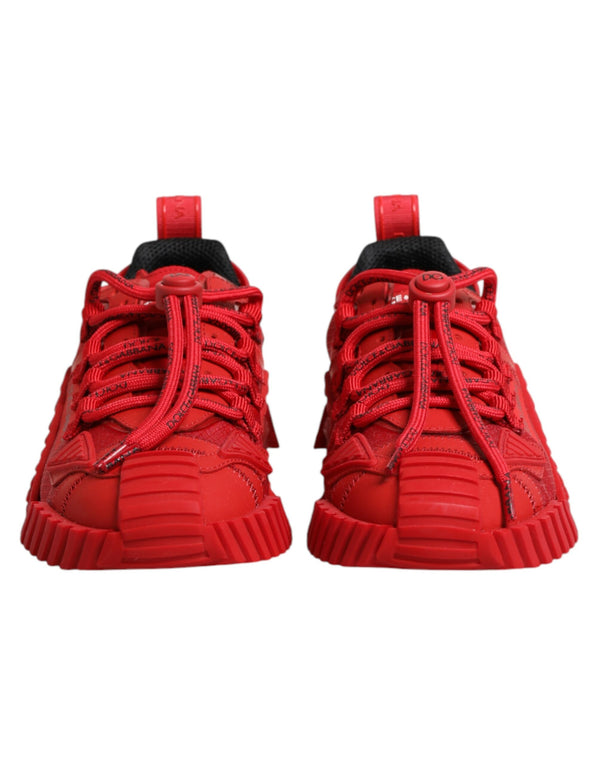Rote Logo-Schnürschuhe NS1 Sneakers