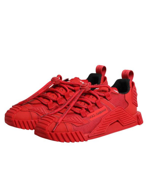 Rote Logo-Schnürschuhe NS1 Sneakers