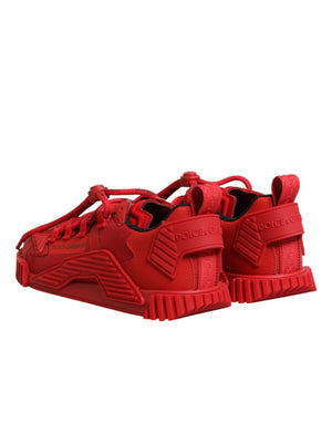 Rote Logo-Schnürschuhe NS1 Sneakers