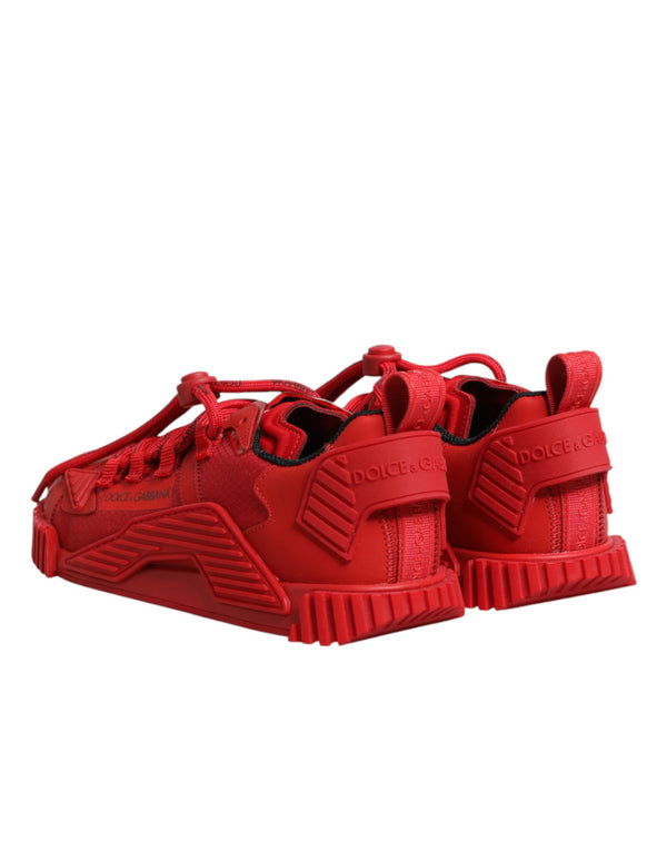Rote Logo-Schnürschuhe NS1 Sneakers