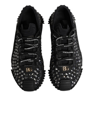 Schuhe Schwarze Verzierte Low Top NS1 Sneakers