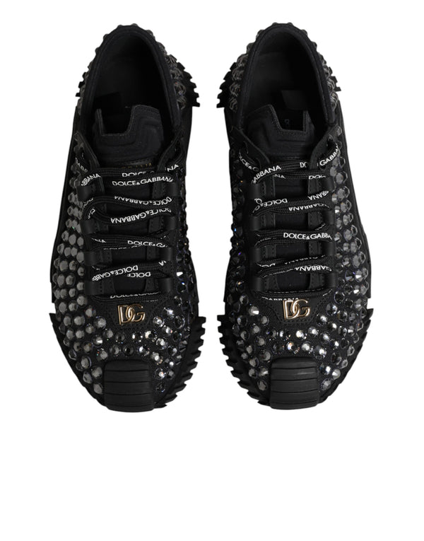 Schuhe Schwarze Verzierte Low Top NS1 Sneakers
