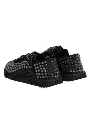 Schuhe Schwarze Verzierte Low Top NS1 Sneakers
