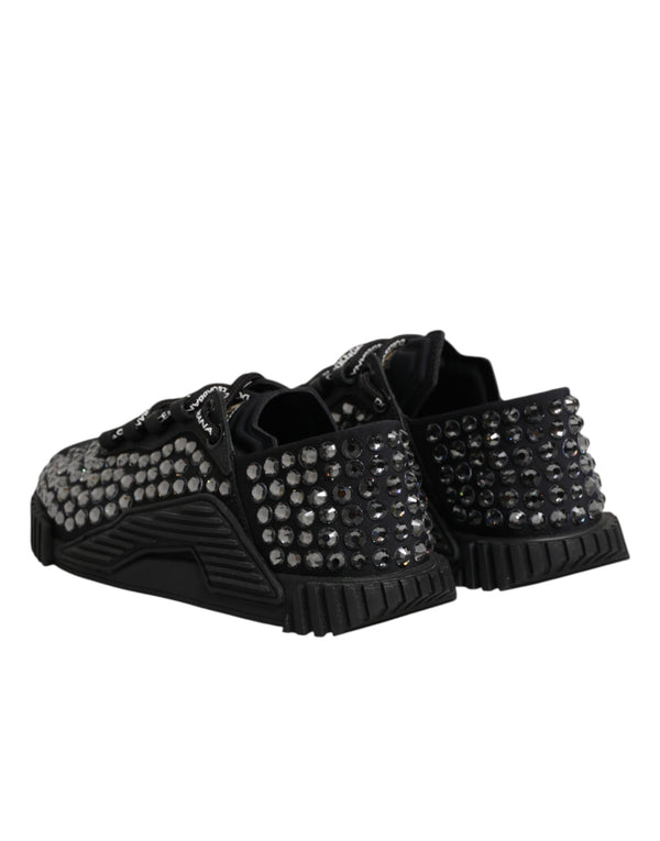 Schuhe Schwarze Verzierte Low Top NS1 Sneakers