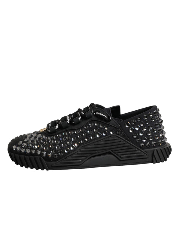 Schuhe Schwarze Verzierte Low Top NS1 Sneakers