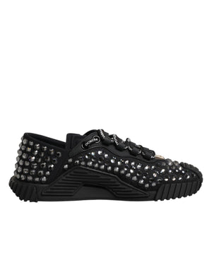 Schuhe Schwarze Verzierte Low Top NS1 Sneakers