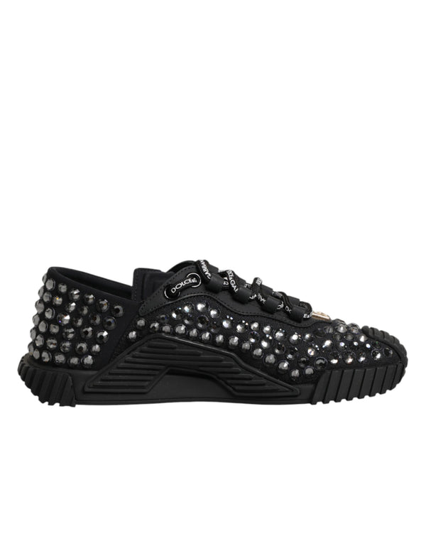 Schuhe Schwarze Verzierte Low Top NS1 Sneakers