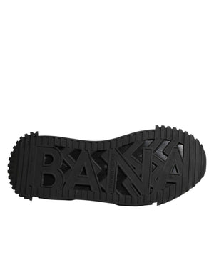 Schuhe Schwarze Verzierte Low Top NS1 Sneakers