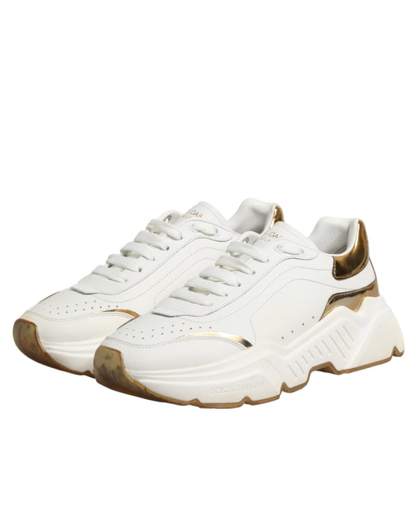 Weiße Gold Daymaster Sneakers