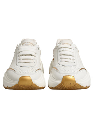 Weiße Gold-Daymaster Sneakers