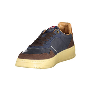 Blauer Polyester-Sneaker für Herren