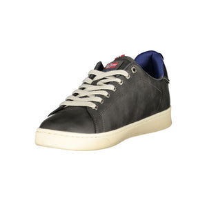 Schwarzer Polyester-Sneaker für Herren
