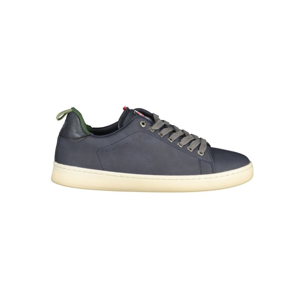 Blauer Polyester-Sneaker für Herren