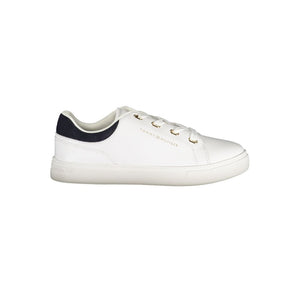 Weiße Leder-Sneaker für Damen