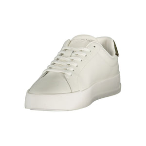 Weiße Herren-Leder-Sneaker