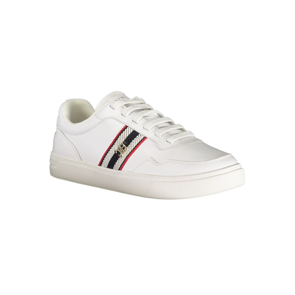 Weiße Leder-Sneaker für Damen