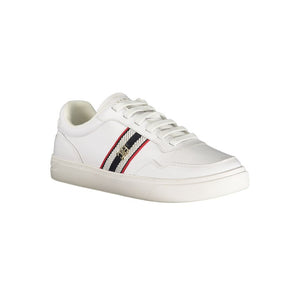 Weiße Leder-Sneaker für Damen