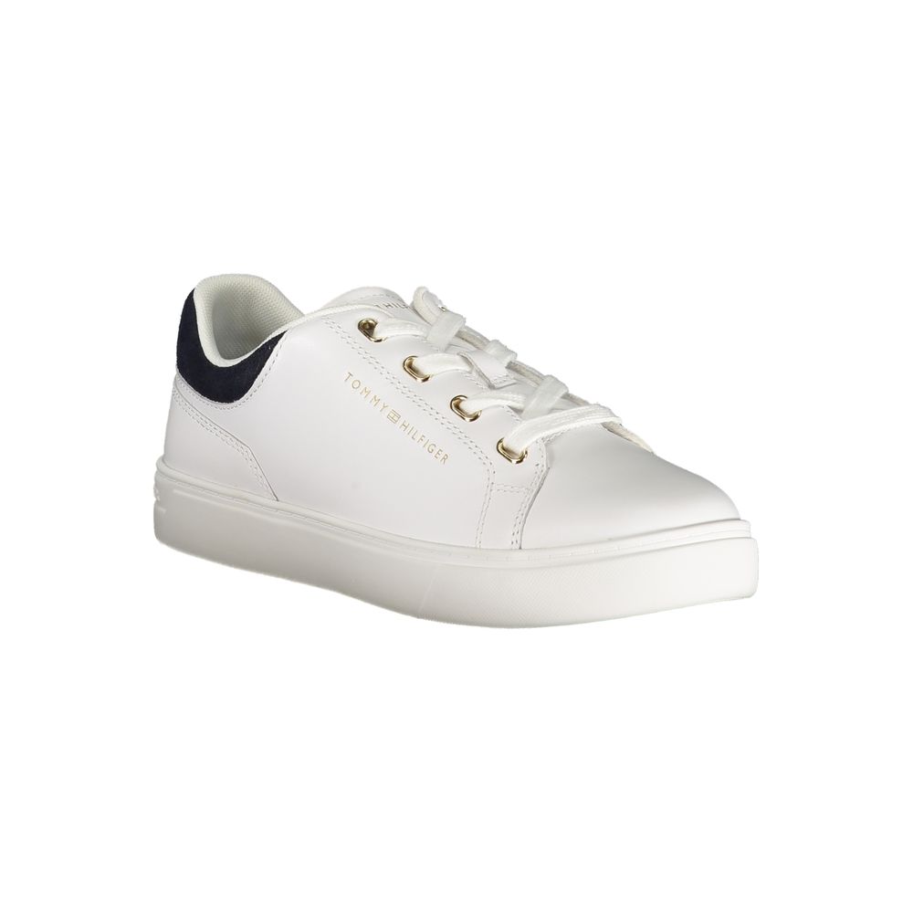 Weiße Leder-Sneaker für Damen