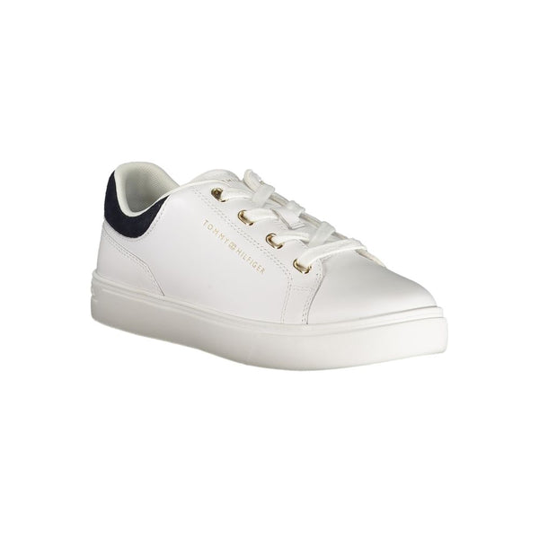 Weiße Leder-Sneaker für Damen