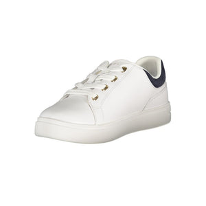 Weiße Leder-Sneaker für Damen