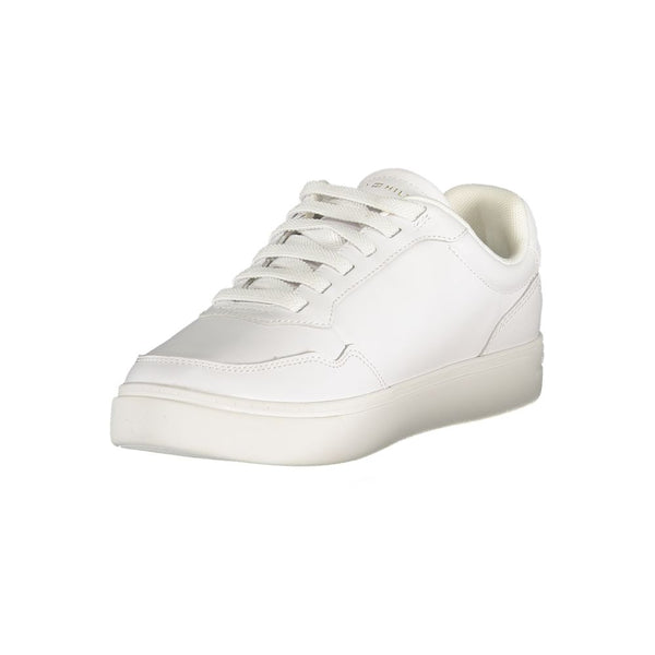 Weiße Leder-Sneaker für Damen