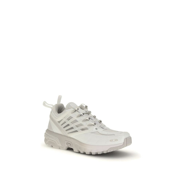 Weiße Polyamid-Sportschuhe