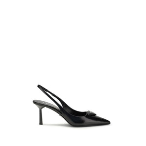 Schwarze Kalbsleder Bos Taurus High Heels