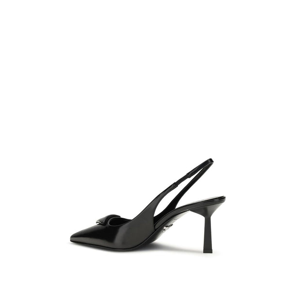 Schwarze Kalbsleder Bos Taurus High Heels