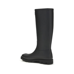 Schwarze Gummistiefel