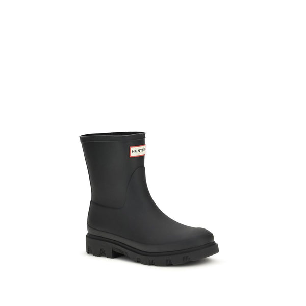 Schwarze Gummistiefel