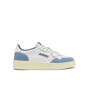 Weiße Leder-Sneakers