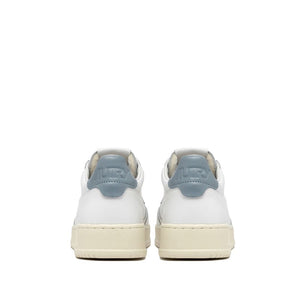 Weiße Ledersneaker