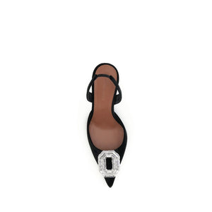 Schwarze Kalbsleder Bos Taurus High Heel Pumps