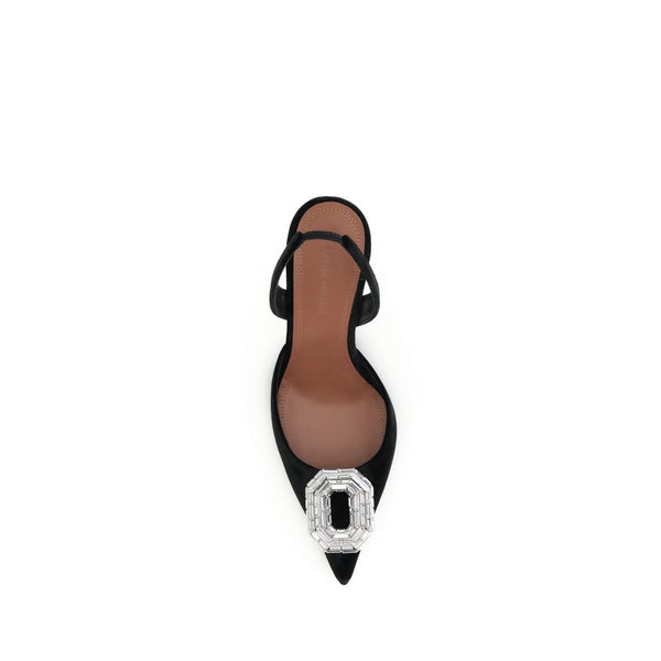 Schwarze Kalbsleder Bos Taurus High Heel Pumps