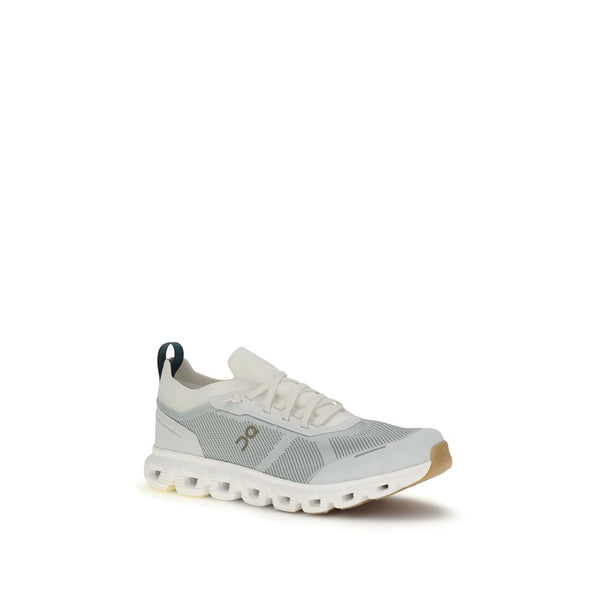 Weiße Polyamid-Sportschuhe