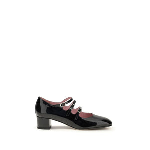 Goldene Kalb Leder Bos Taurus Mid Heel Pumps