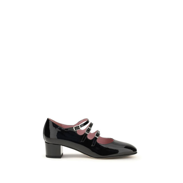 Goldene Kalb Leder Bos Taurus Mid Heel Pumps