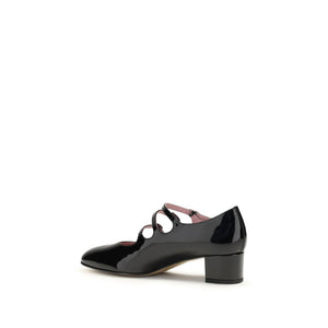 Goldene Kalb Leder Bos Taurus Mid Heel Pumps