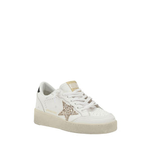 Weiße Sneakers aus Kalbshaut Bos Taurus
