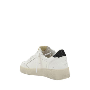 Weiße Sneakers aus Kalbshaut Bos Taurus