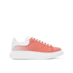 Bunte Stoff-Sneaker mit dicker Sohle