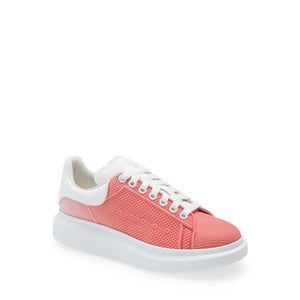 Bunte Stoff-Sneaker mit dicker Sohle